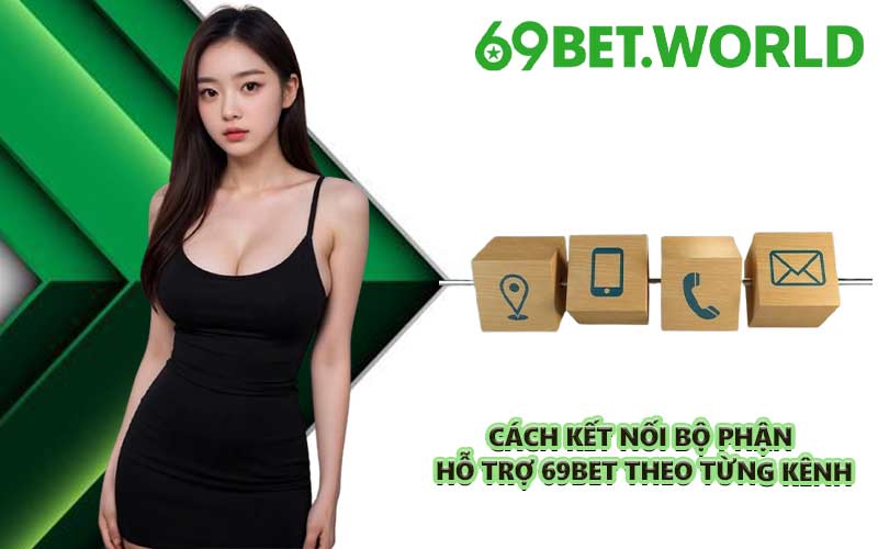 Cách kết nối bộ phận hỗ trợ 69BET theo từng kênh